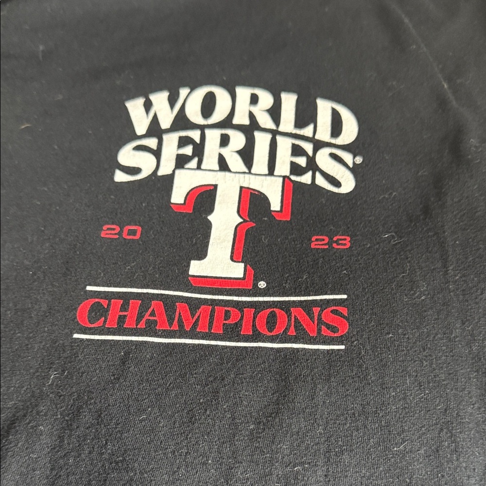 Fanatics Black T-Shirt with White Logo